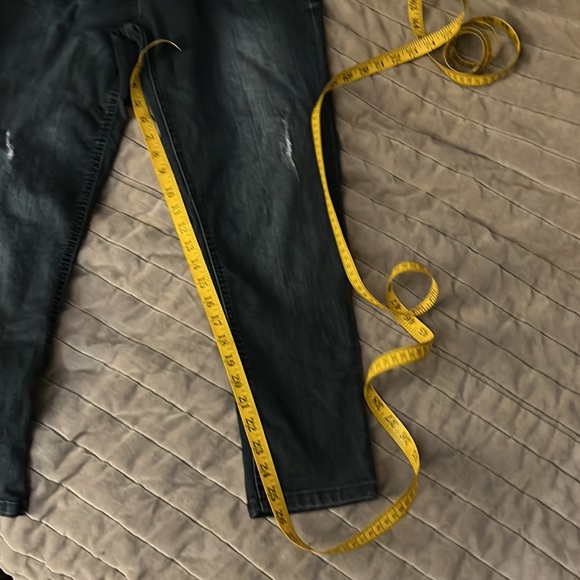 DEMOCRACY Blue Ab Solution Skinny Jeans - Picture 3 of 6